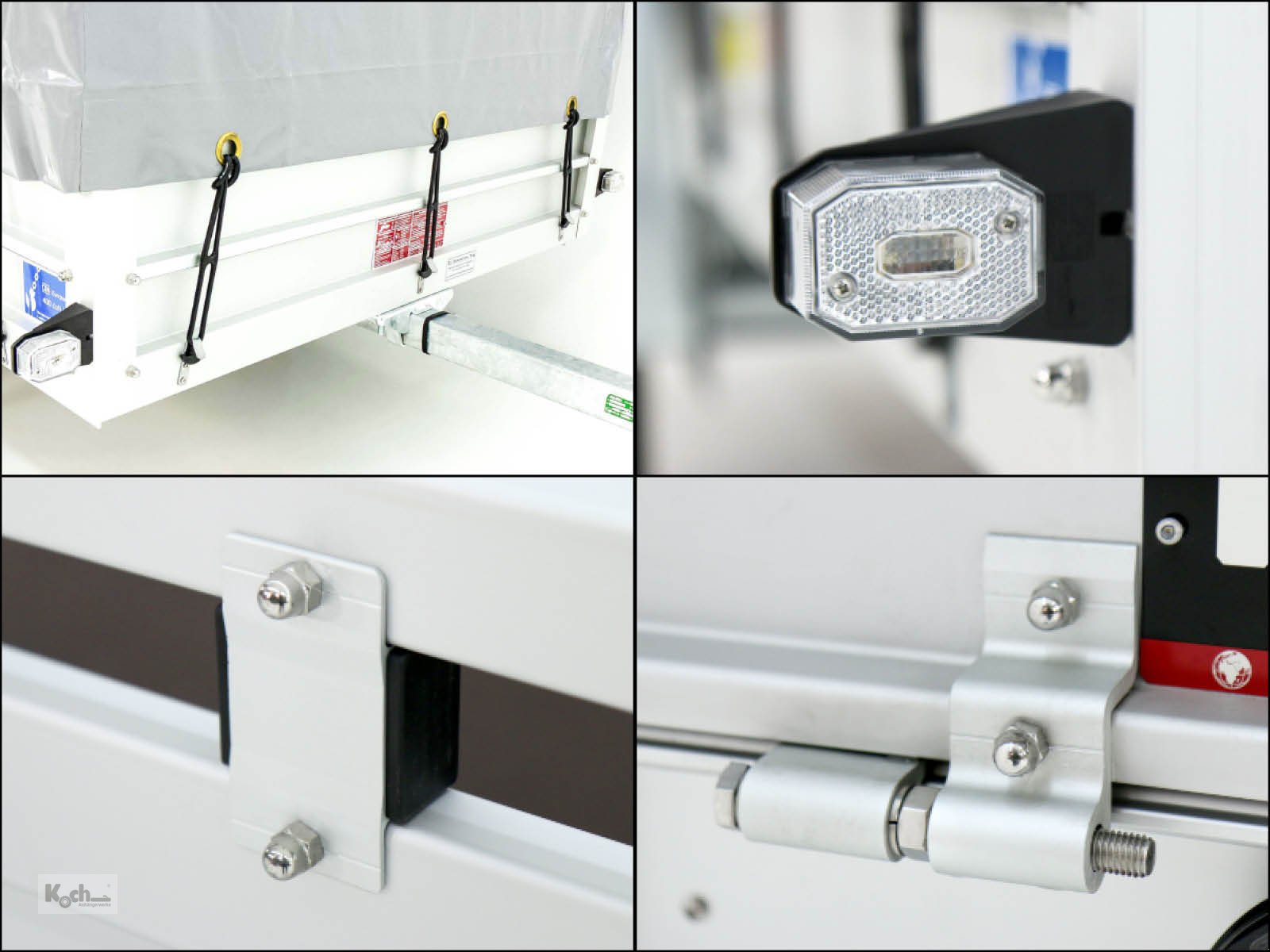 Anhänger des Typs Koch Anhänger mit Plane 125x250cm 750kg|Typ U4|Hochplane 150 cm Hobby|Angebot (Pkw4150Ko), Neumaschine in Winsen (Luhe) (Bild 12)